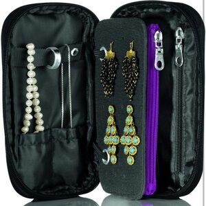Conair Travel Smart Jewelry Bag Case NWT